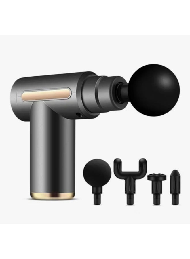 استمتع براحة عضلية فورية مع مسدس المساج الاحترافي – قوة عميقة لتدليك الأنسجة وتحفيز الاستشفاء العضلي، مثالي للرياضيين ومحبي اللياقة البدنية، مزود ببطارية ليثيوم آمنة، وإعدادات متعددة لراحة مثالية في أي وقت وأي مكان - Image 2